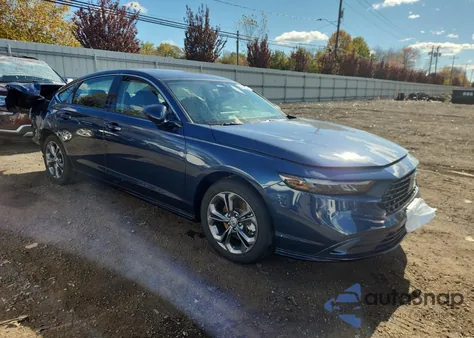 2025 Honda Accord Hybrid Exl from USA, damaged, VIN 1HGCY2F68SA003367